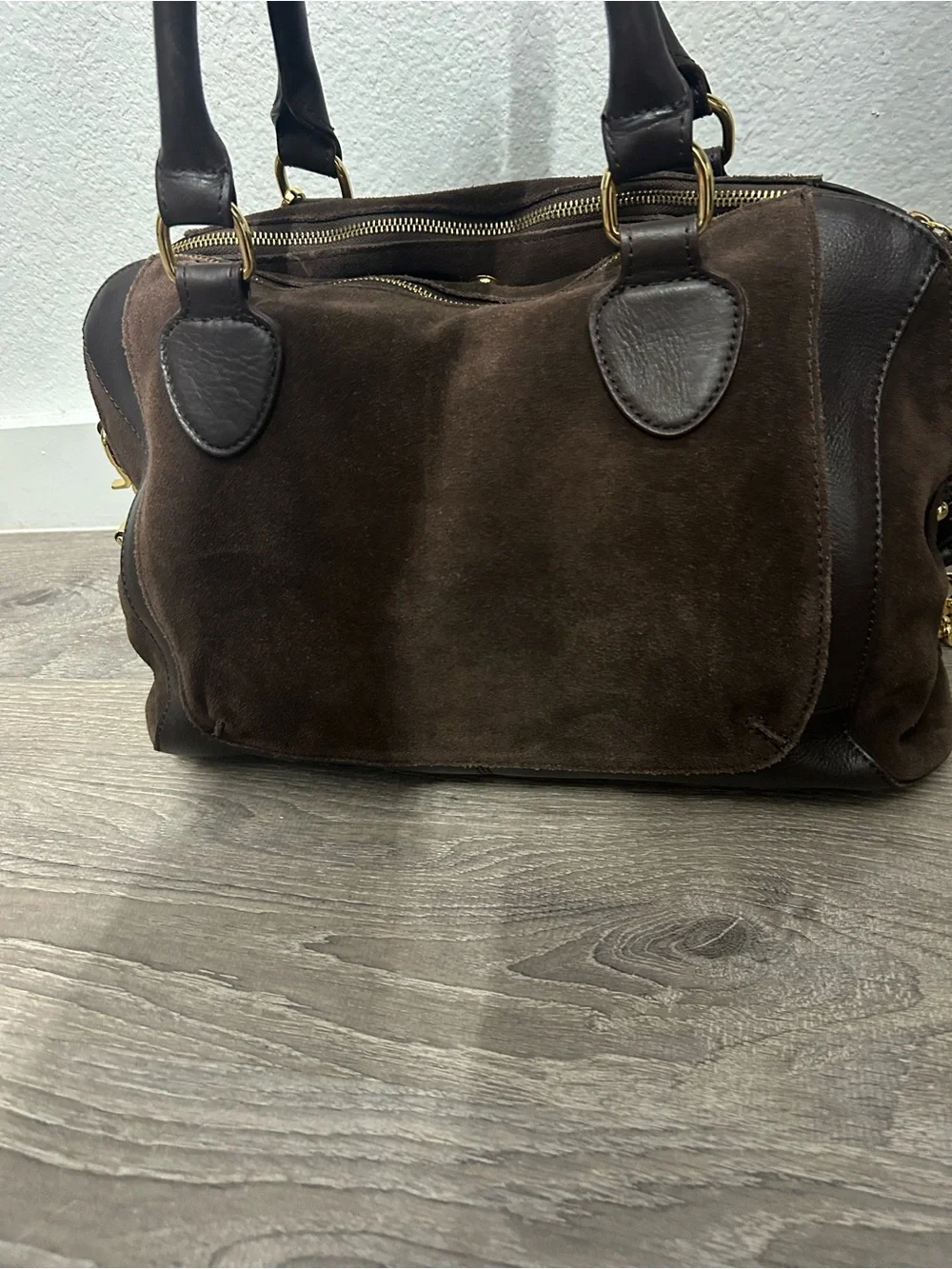 Audrey Brooke leather purse